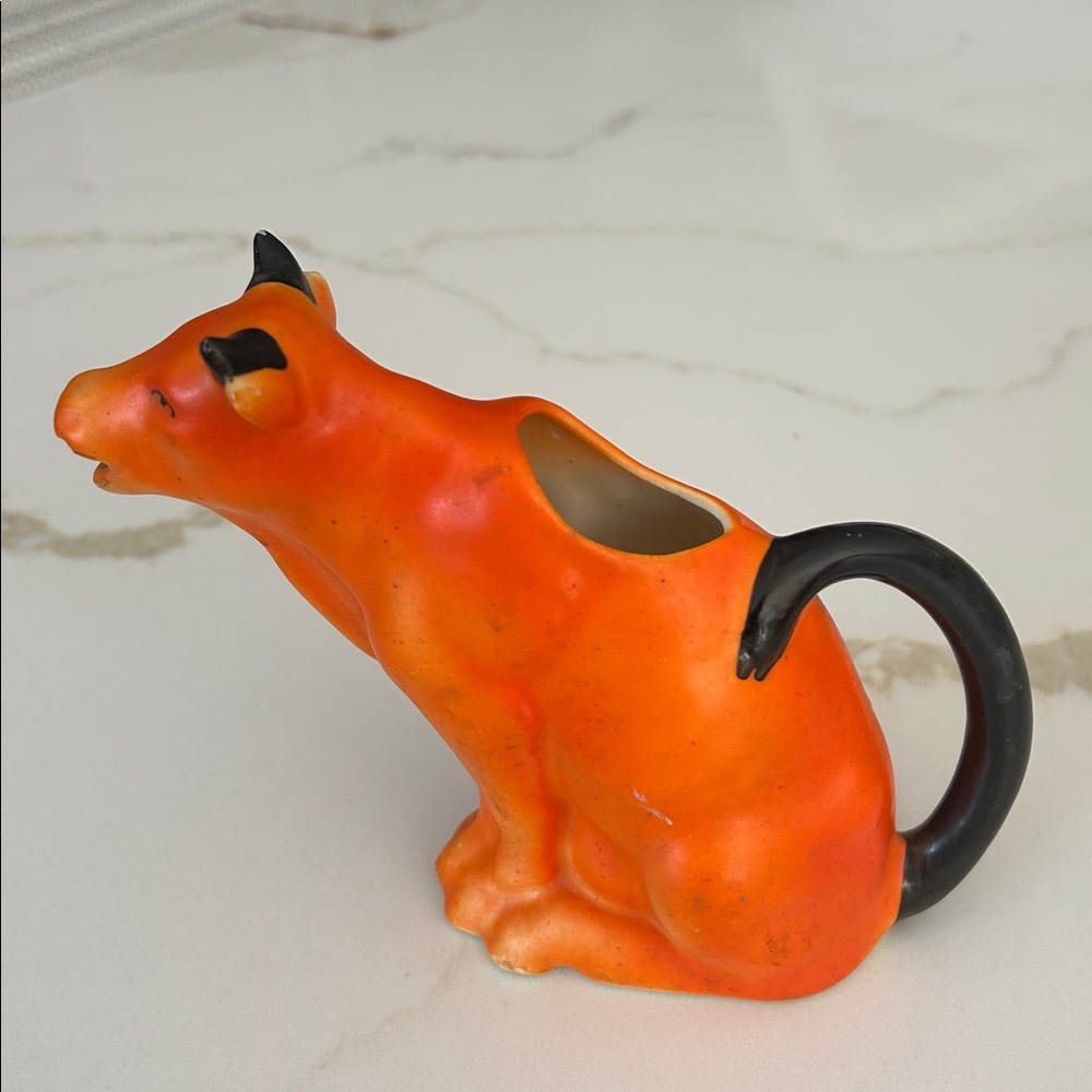 Vintage Cow Creamer Made In Slovakia